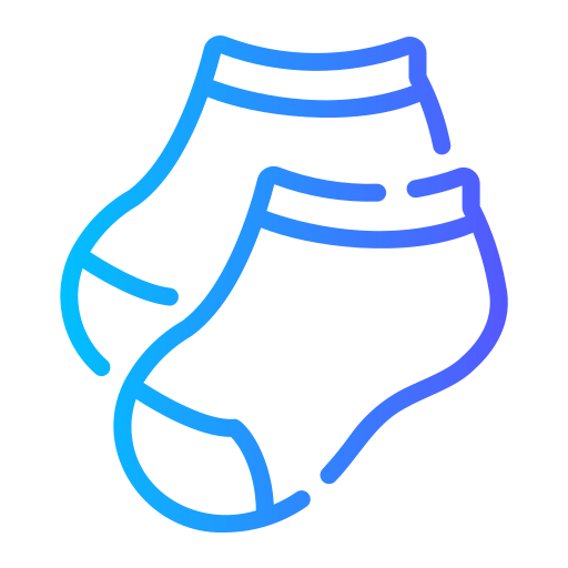 calcetines de bebe Generic gradient outline icono