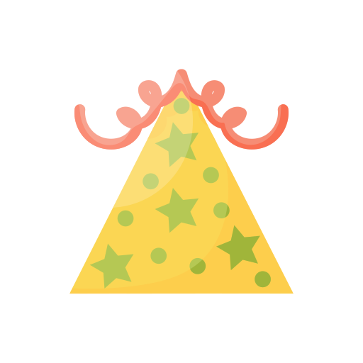 Birthday hat Generic color fill icon