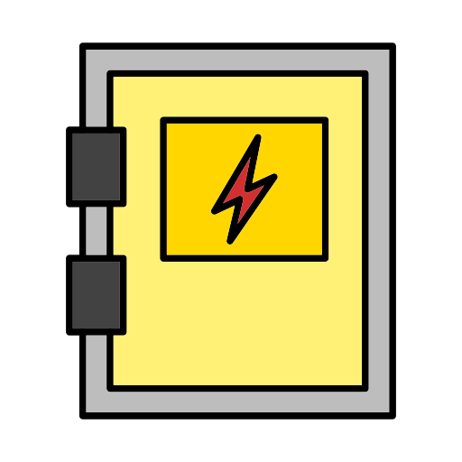 caja de fusibles Generic color lineal-color icono