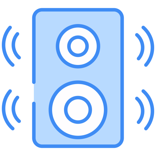 Speaker Generic color lineal-color icon