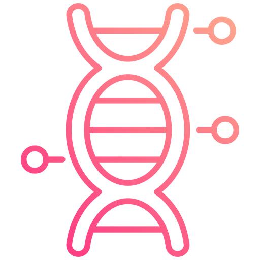 ДНК Generic gradient outline иконка