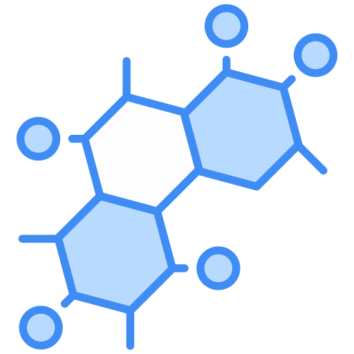 moléculaire Generic color lineal-color Icône
