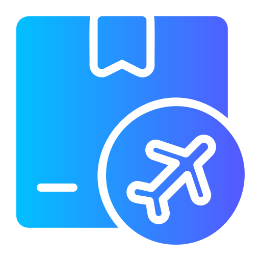 Air Freight Generic gradient fill icon
