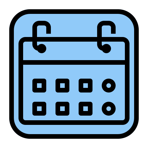 Calendar Generic color lineal-color icon