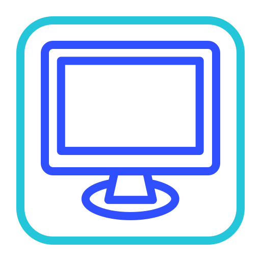 Desktop Generic color outline icon