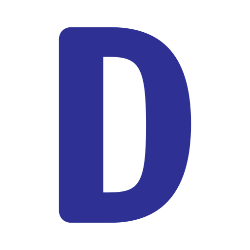 litera d Generic color fill ikona