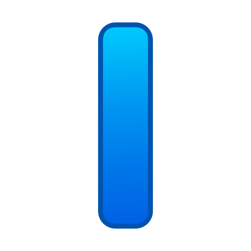 letra i Generic gradient lineal-color icono