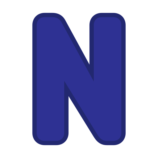 文字n Generic color lineal-color icon