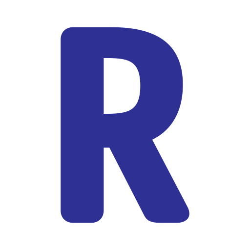 lettera r Generic color fill icona