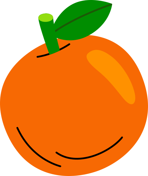 orange Generic color fill Icône