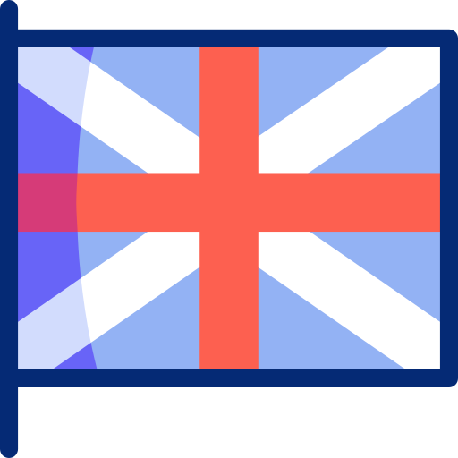 Великобритания Basic Accent Lineal Color иконка
