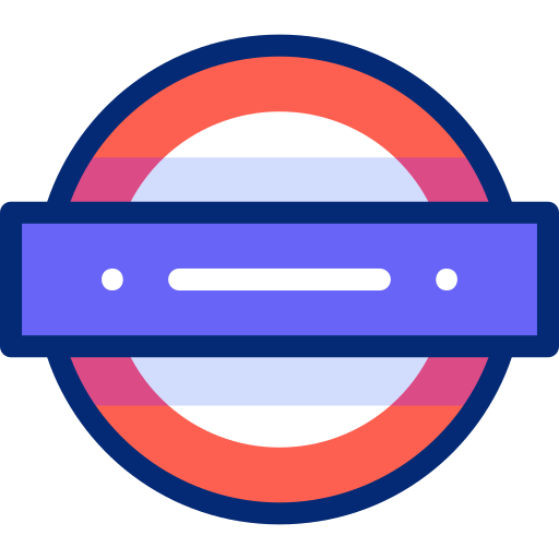 metropolitana Basic Accent Lineal Color icona