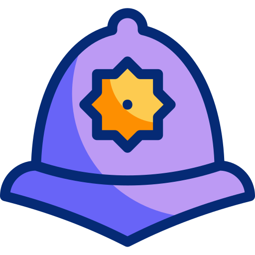 policja Basic Accent Lineal Color ikona