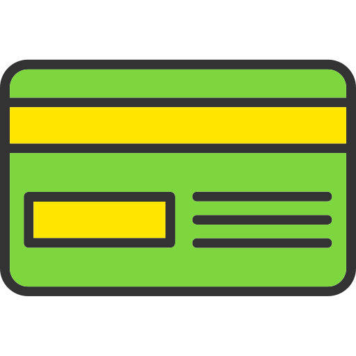 carta di debito Generic color lineal-color icona