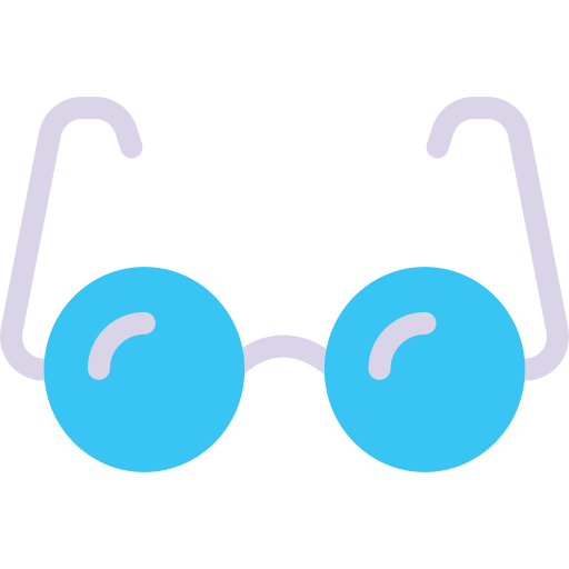 Eye glasses Generic color fill icon