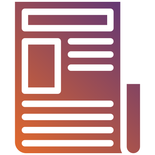 zeitung Generic gradient fill icon