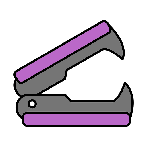 removedor de la grapadora Generic color lineal-color icono