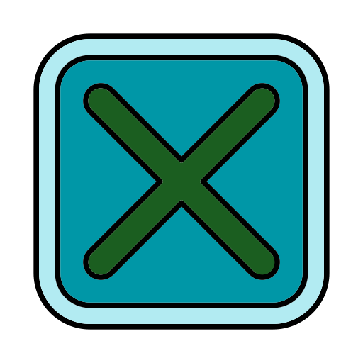 Cross mark Generic color lineal-color icon