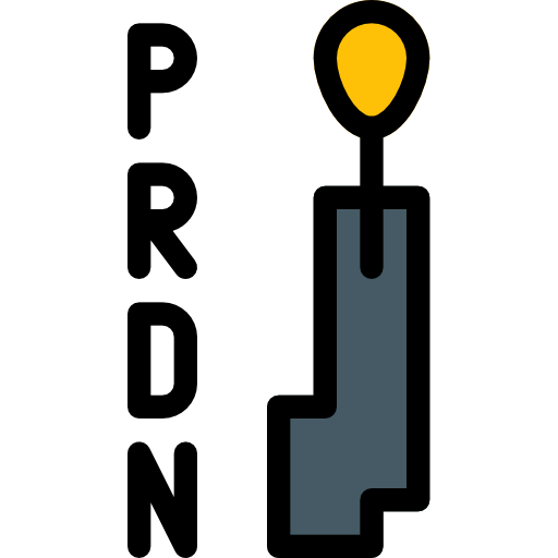 변속 장치 Pixel Perfect Lineal Color icon