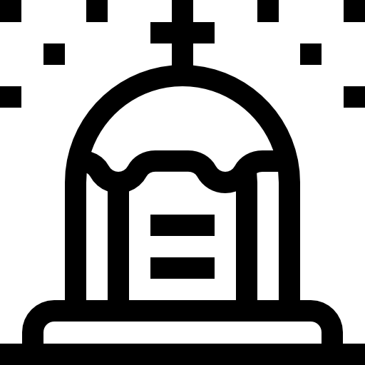 묘지 Basic Straight Lineal icon