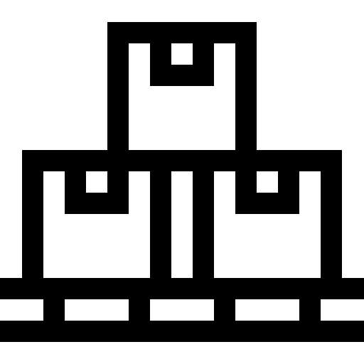 skrzynka Basic Straight Lineal ikona