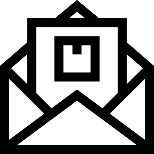 Письмо Basic Straight Lineal иконка