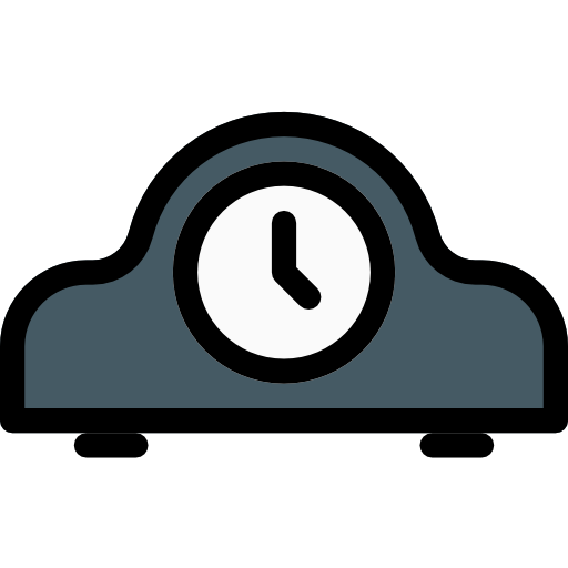 Clock Pixel Perfect Lineal Color icon