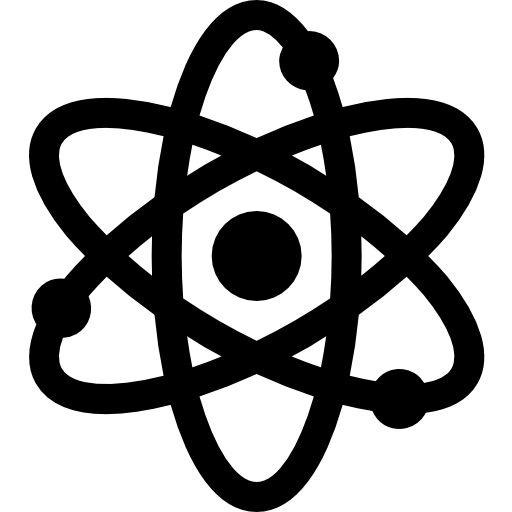 atom Basic Straight Filled icon