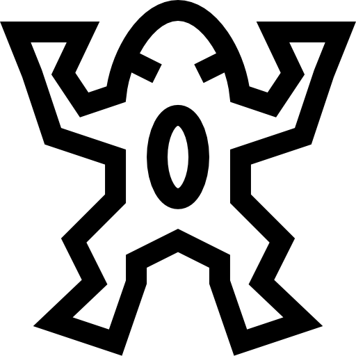 Żaba Basic Straight Lineal ikona