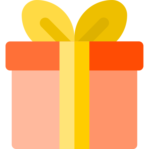 Gift Basic Rounded Flat icon