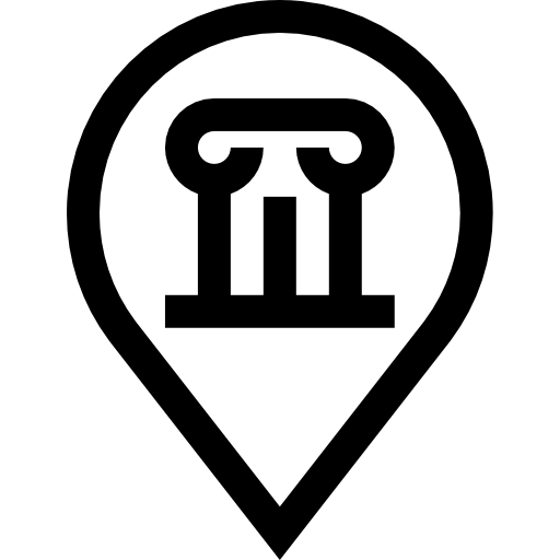 antica rovina Basic Straight Lineal icona