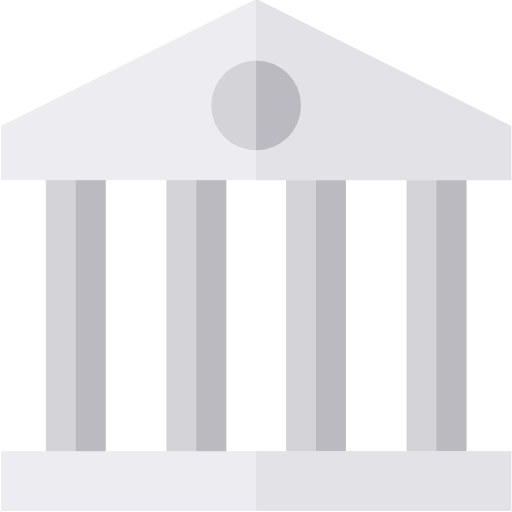 tempio greco Basic Straight Flat icona