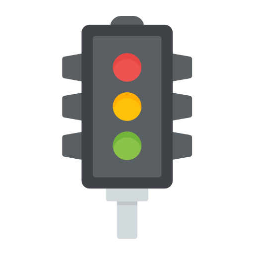 Traffic signal Generic color fill icon