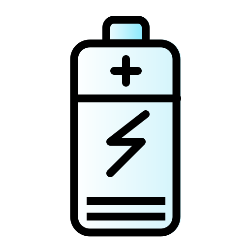 bateria Generic gradient lineal-color ikona