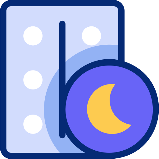 Melatonin Basic Accent Lineal Color icon
