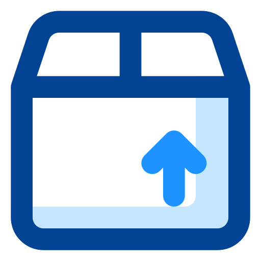 Package Generic color fill icon