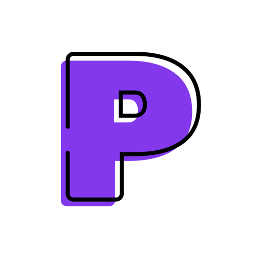 文字p Generic gradient lineal-color icon