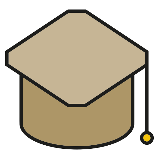 Student Generic color lineal-color icon