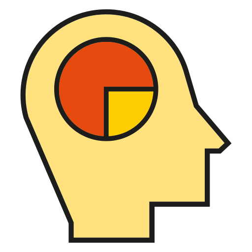 cabeza Generic color lineal-color icono