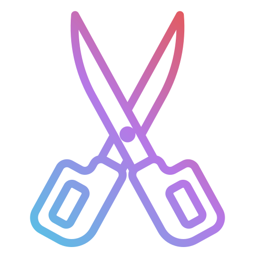 Scissor Generic gradient outline icon