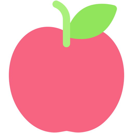 manzana Generic color fill icono