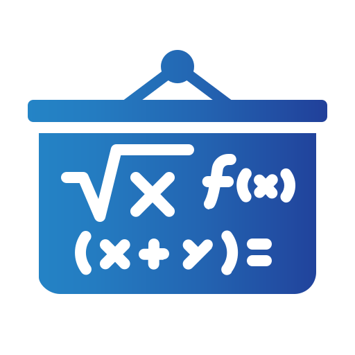 算数 Generic gradient fill icon