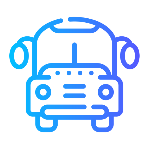 Школьный автобус Generic gradient outline иконка