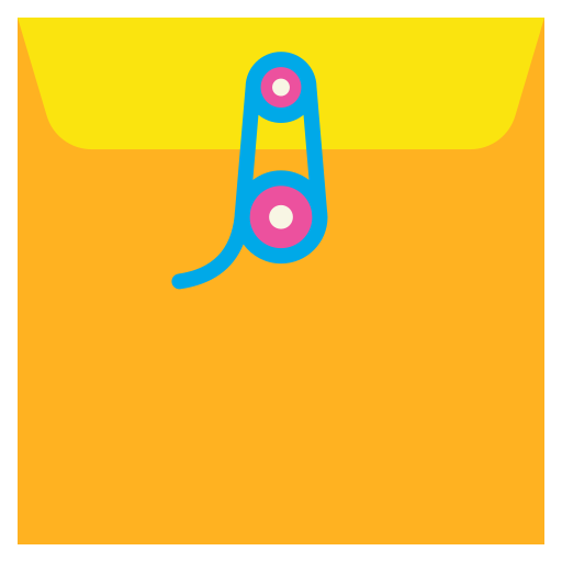 koperta Generic color fill ikona