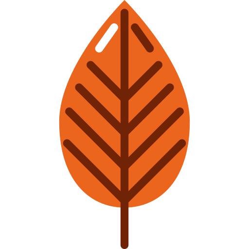 jesienny liść Generic color fill ikona