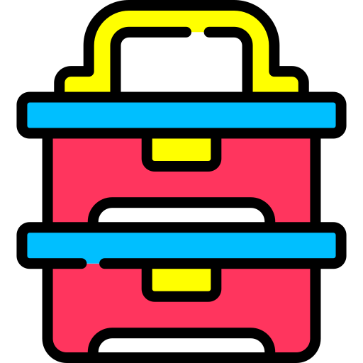 Lunch box Generic color lineal-color icon