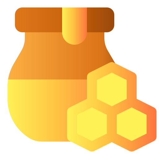 Honey jar Generic gradient fill icon