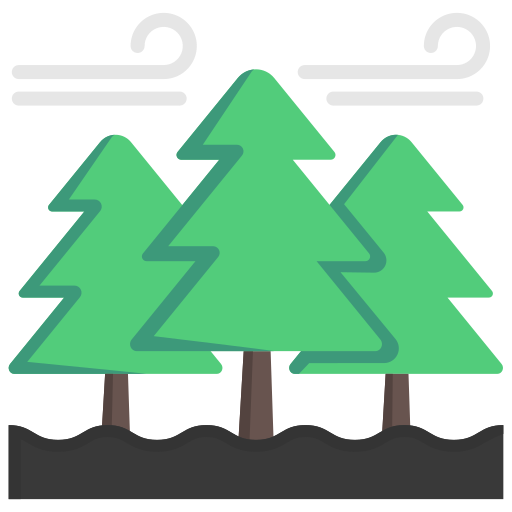 Pine Generic color fill icon