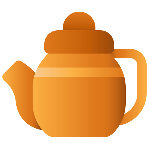 Tea pot Generic gradient fill icon