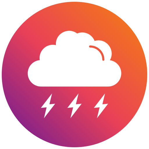 Storm Generic gradient fill icon